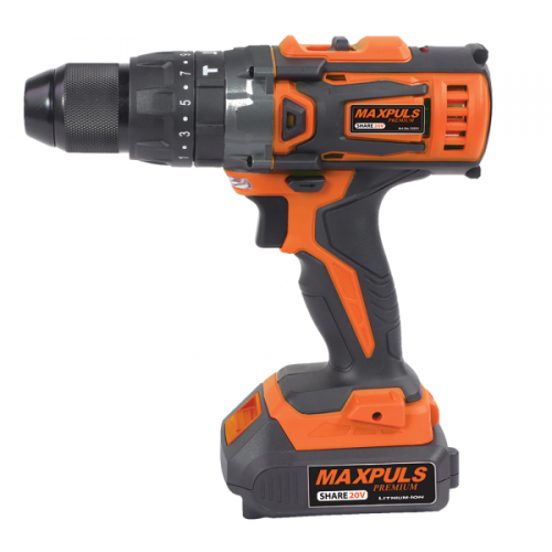 703655d4-aa87-4c39-aa95-f3bec932624a.png AKU BUŠILICA UDARNA 20V 13MM 40Nm MPP-CID20-2BC PREMIUM akcija