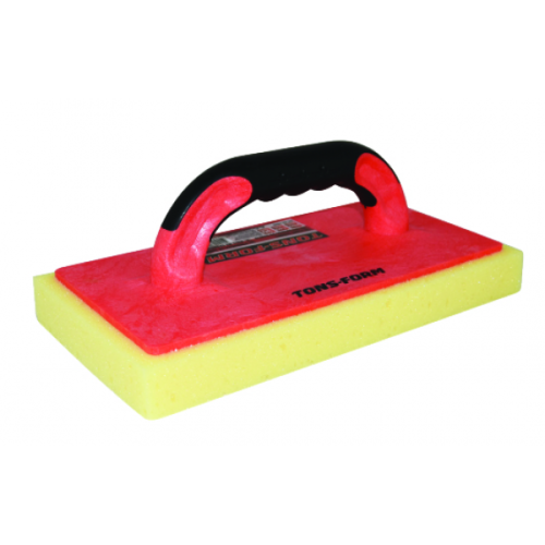 GLETER S SPUŽVOM CRVENI 280*140*30mm TPR DRŠKA (60)