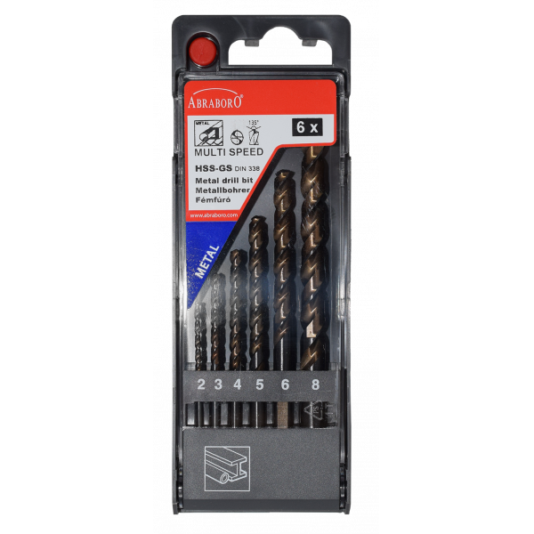 SVRDLO HSS-G M.S. SET 2- 8MM 6KOM