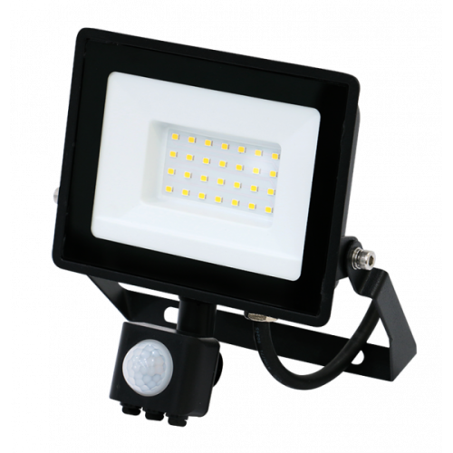 REFLEKTOR LED SA SENZOROM 220V 30W IP65 6500K 3000lm. (20)