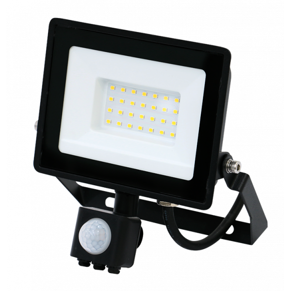 REFLEKTOR LED SA SENZOROM 220V 30W IP65 6500K 3000lm. (20)