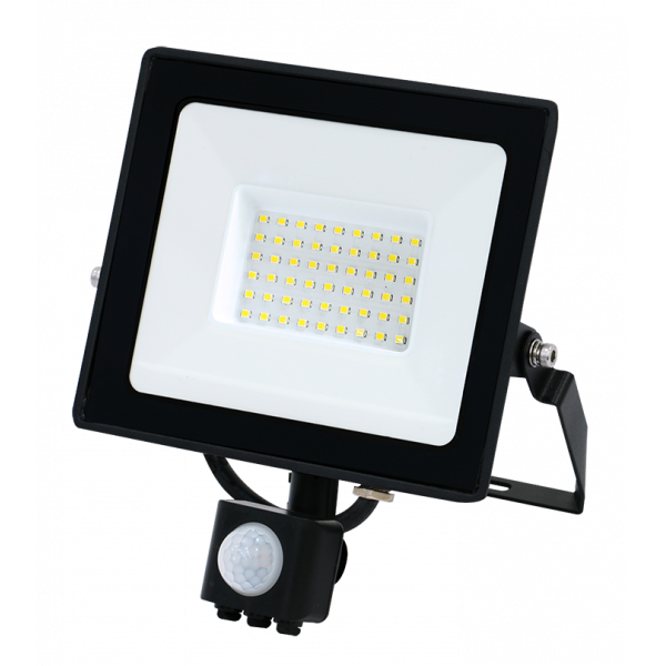 REFLEKTOR LED SA SENZOROM 220V 50W IP65  6500K 5000lm. (20)