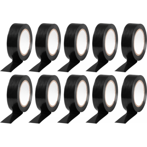 IZOLIR TRAKA 19mm*10m CRNA  10/1