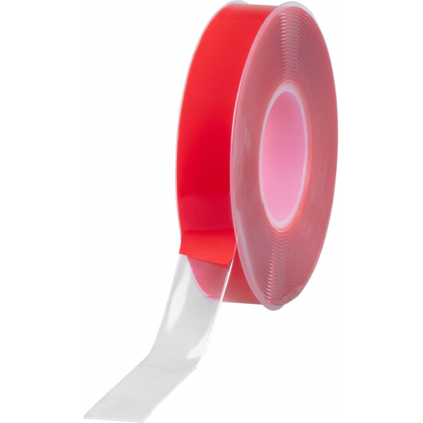 609997ae-55c1-43e5-9fac-86ba61c6d8d0.png TRAKA MONTAŽNA DV. LJEPLJIVA AKRILNA TRANSP. 19mm*5m nosiv. 15-20kg